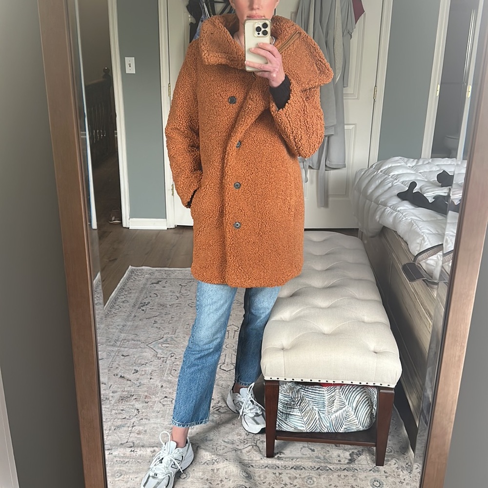 J crew teddy coat